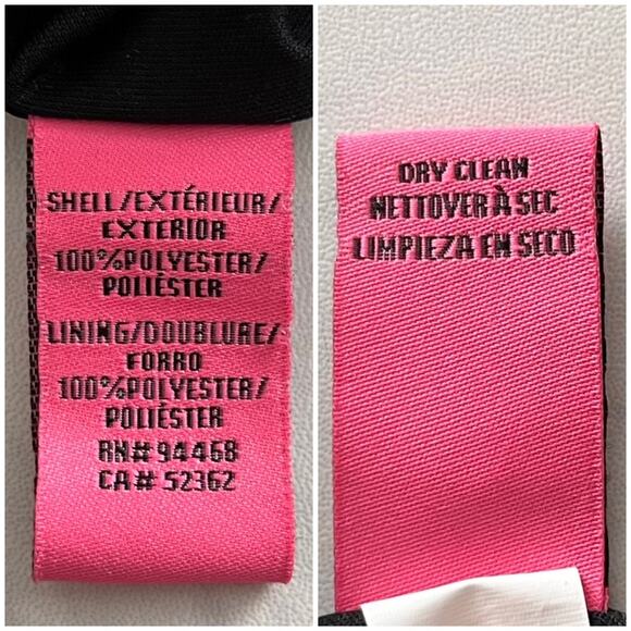 Betsey Johnson Floral Chiffon Halter Swing Dress Flowy Colorful Black Size 2 - Picture 9 of 11